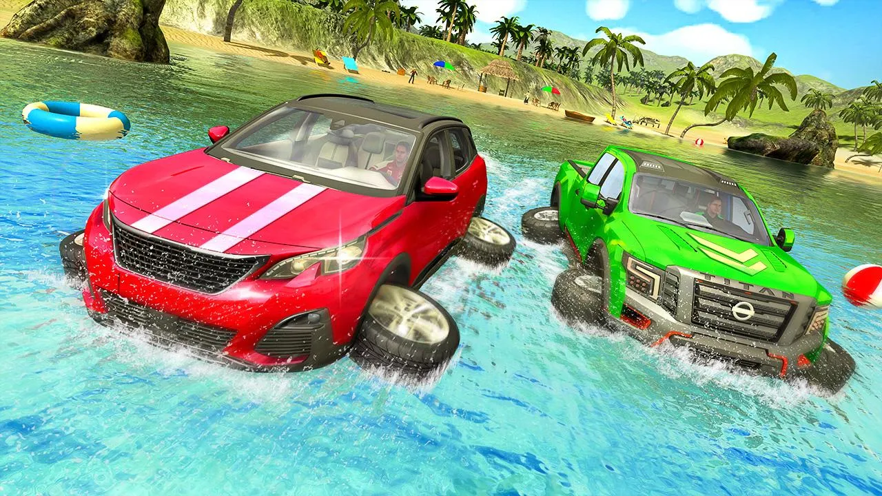 Water Surfer: Car Racing Games | Indus Appstore | Screenshot