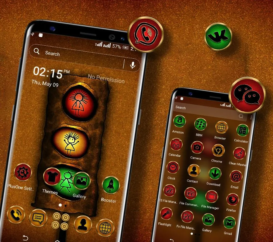 Traffic Light Launcher Theme | Indus Appstore | Screenshot