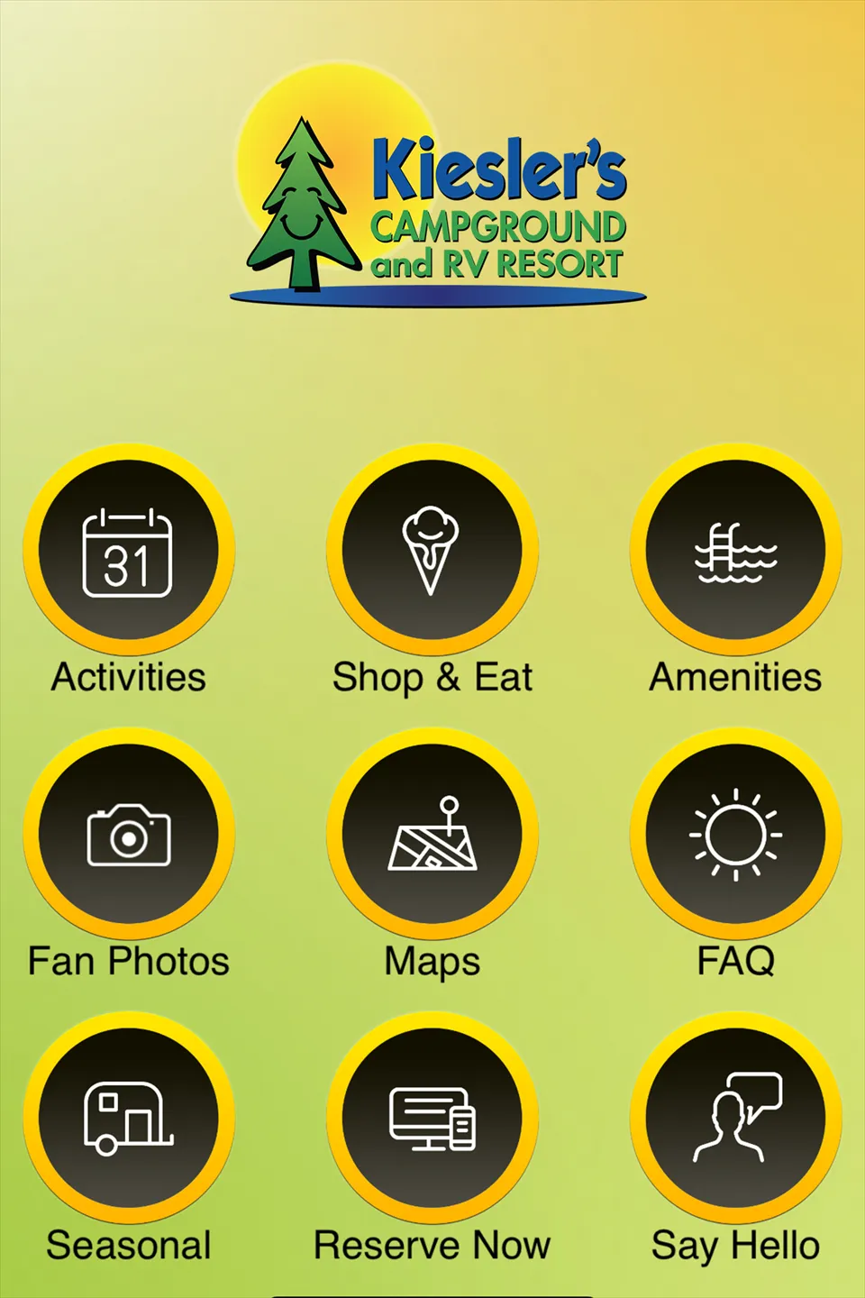 Kieslers Campground RV Resort | Indus Appstore | Screenshot