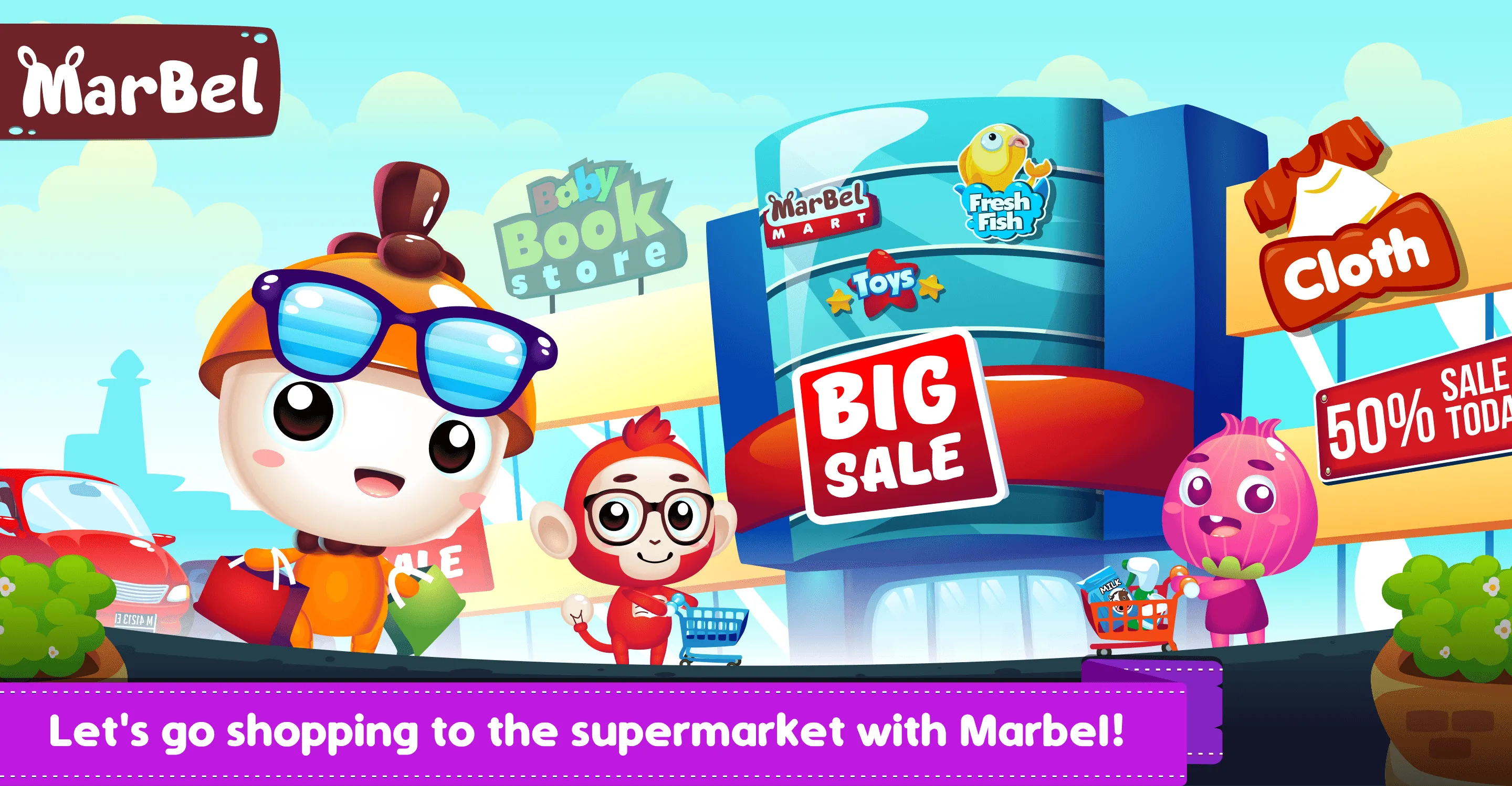 Marbel Supermarket Kids Games | Indus Appstore | Screenshot