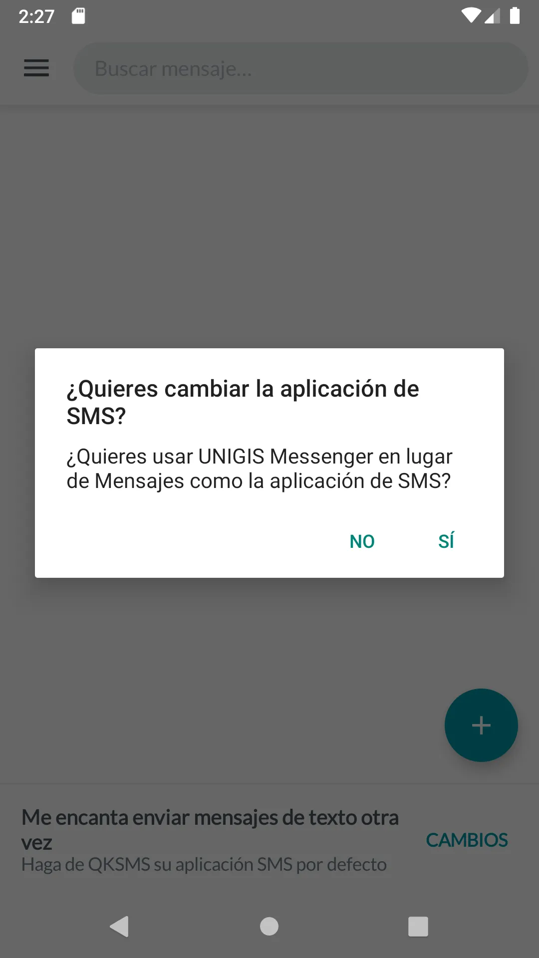 UNIGIS Messenger | Indus Appstore | Screenshot