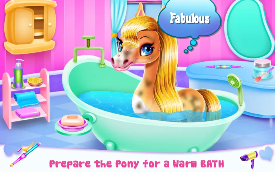 Rainbow Pony Beauty Salon | Indus Appstore | Screenshot