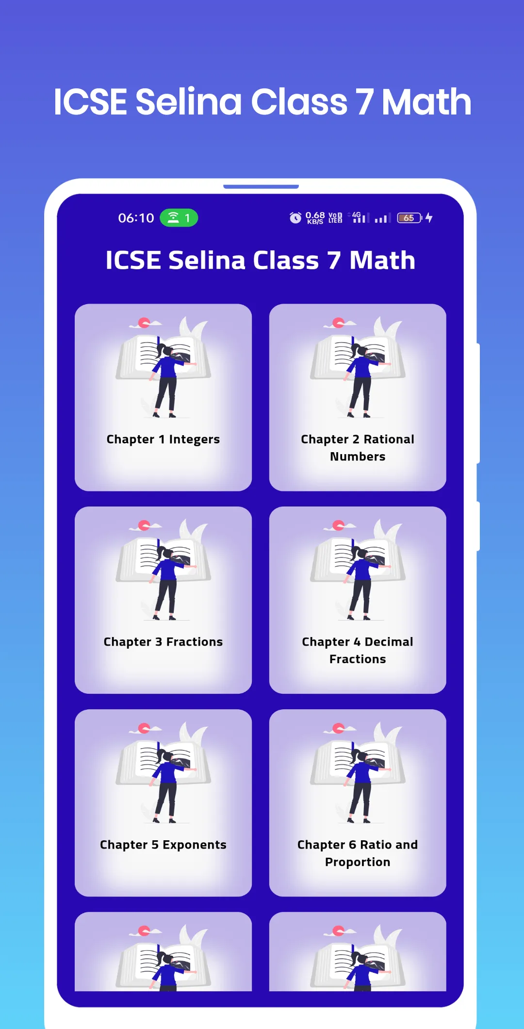 ICSE Selina Class 7 Math | Indus Appstore | Screenshot