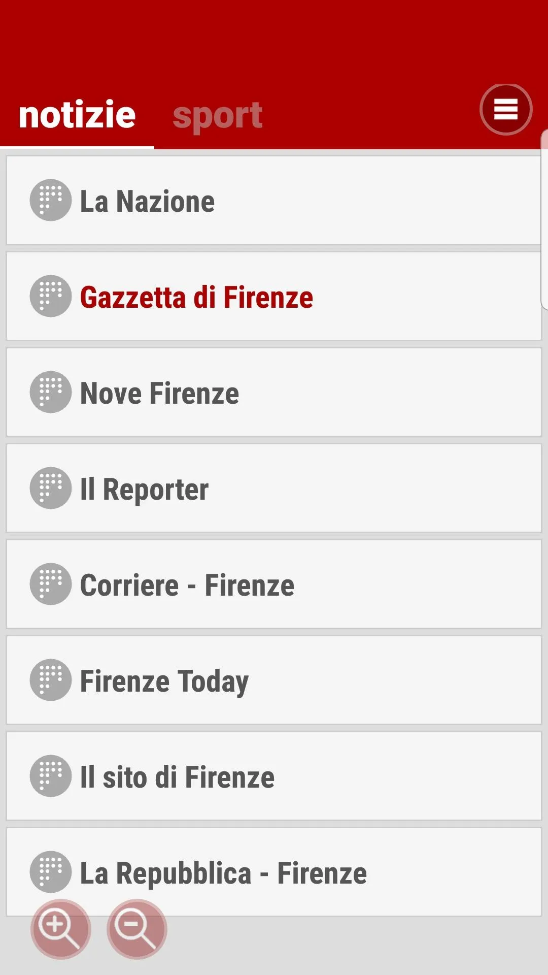 Firenze è qui - Notizie | Indus Appstore | Screenshot