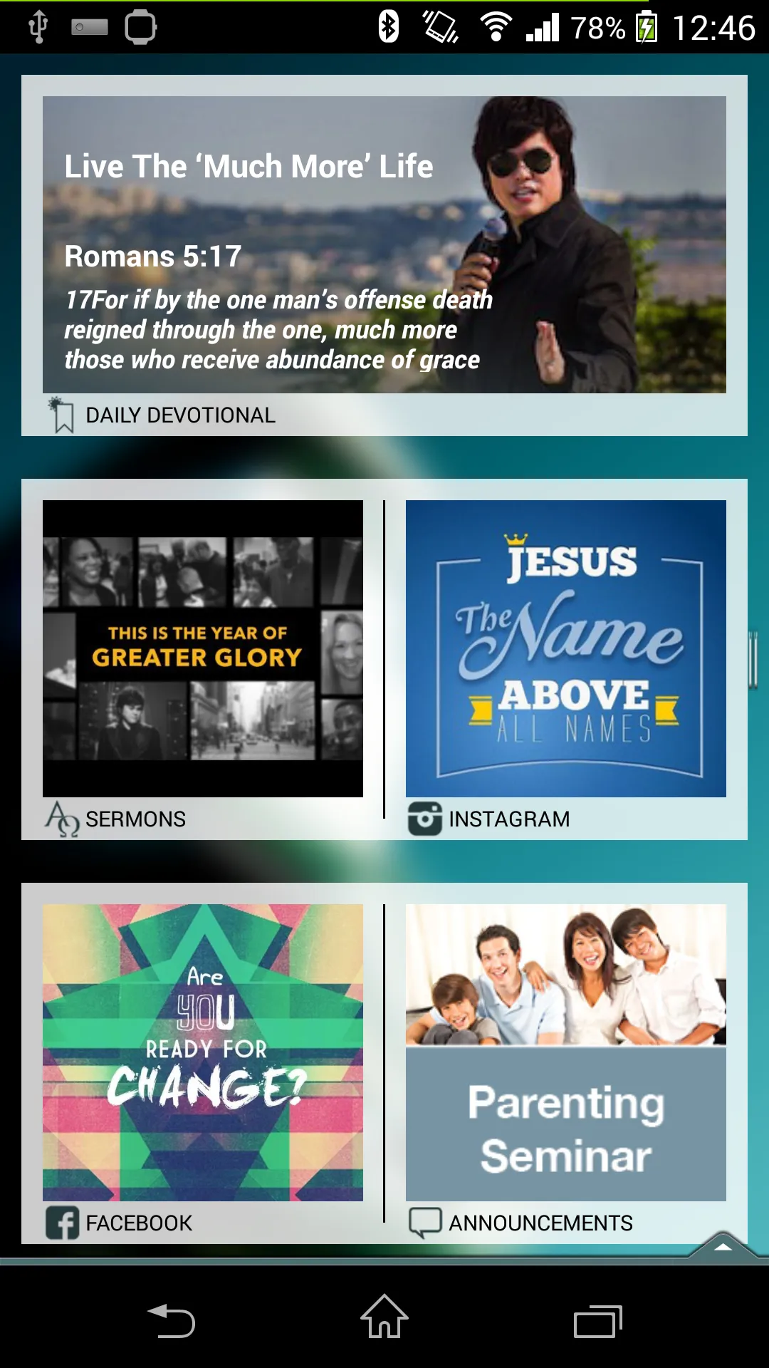 New Creation Church — App | Indus Appstore | Screenshot