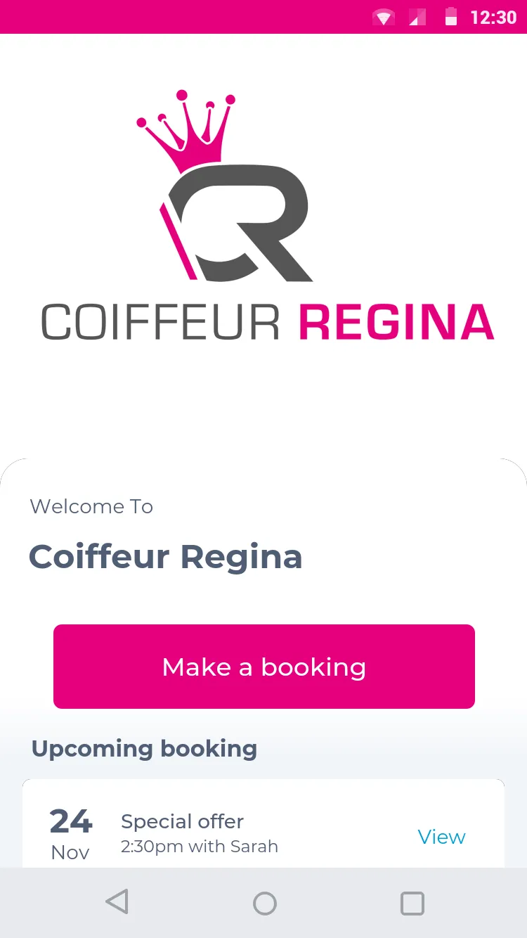 Coiffeur Regina | Indus Appstore | Screenshot