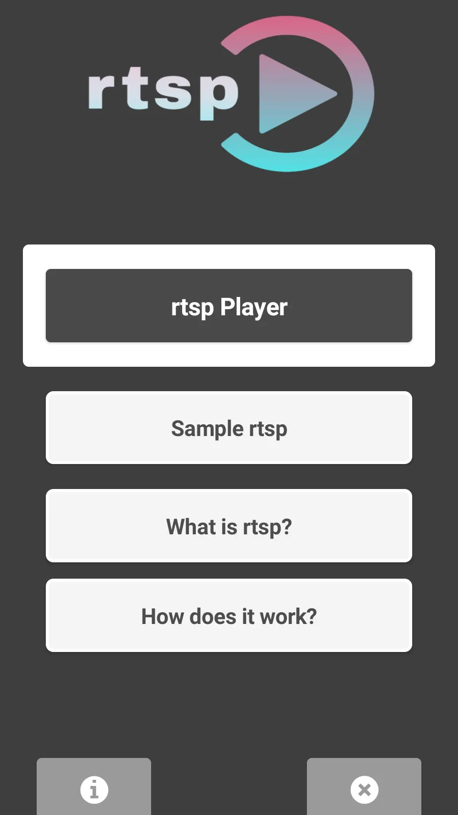 rtsp Player | Indus Appstore | Screenshot