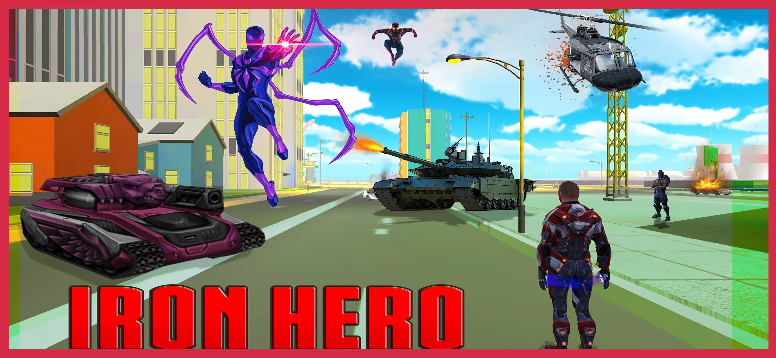 Spider Hero vs Iron Avenger | Indus Appstore | Screenshot