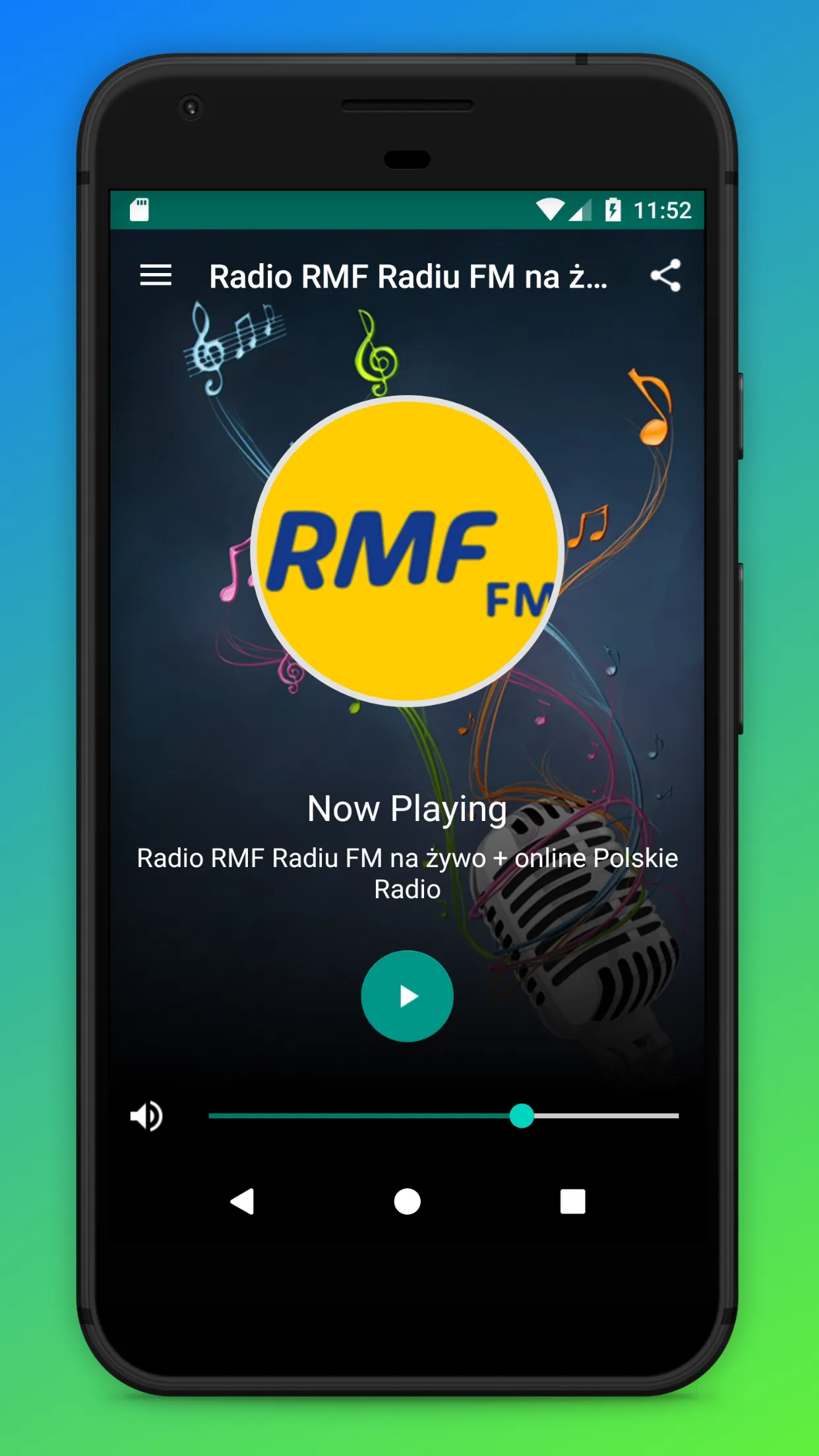 Radio RMF FM Polska App | Indus Appstore | Screenshot