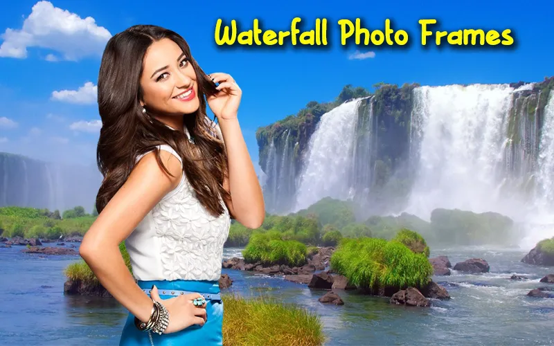 Waterfall Photo Frames | Indus Appstore | Screenshot