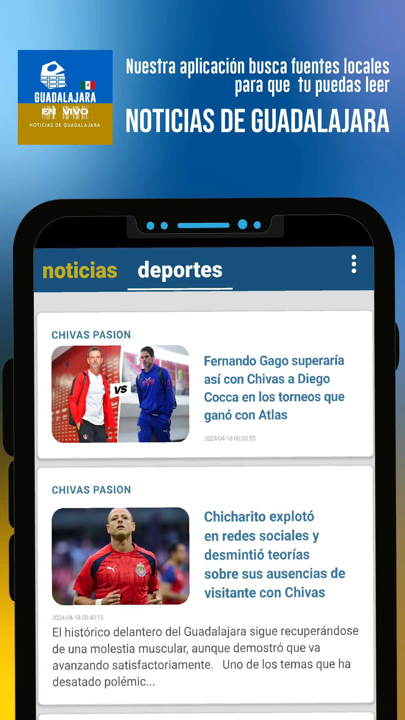 Guadalajara En Vivo - Noticias | Indus Appstore | Screenshot