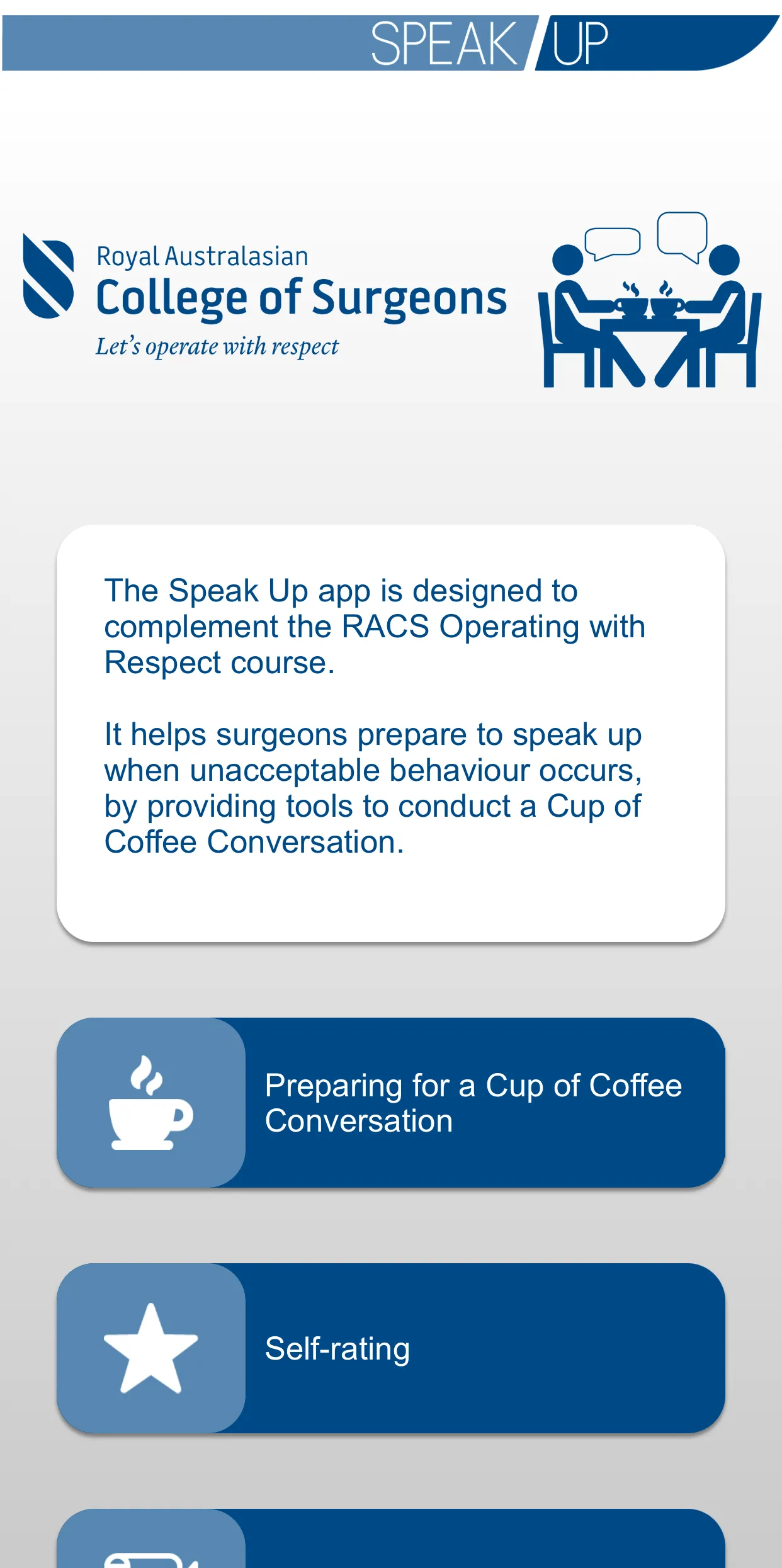 RACS Speak Up | Indus Appstore | Screenshot