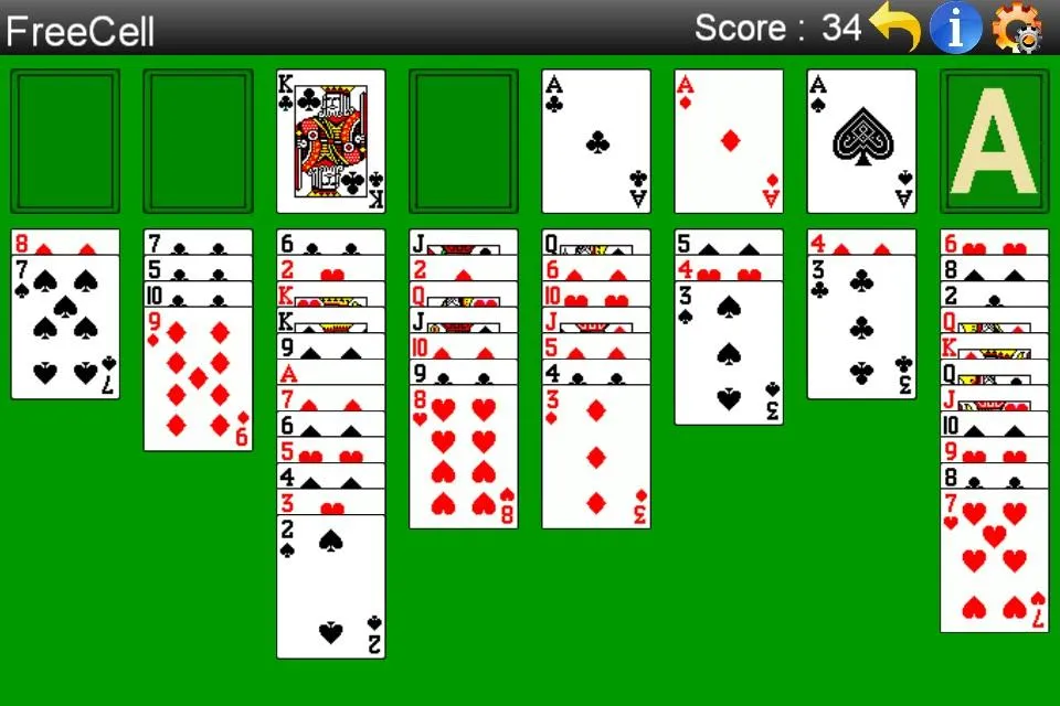 FreeCell Solitaire | Indus Appstore | Screenshot