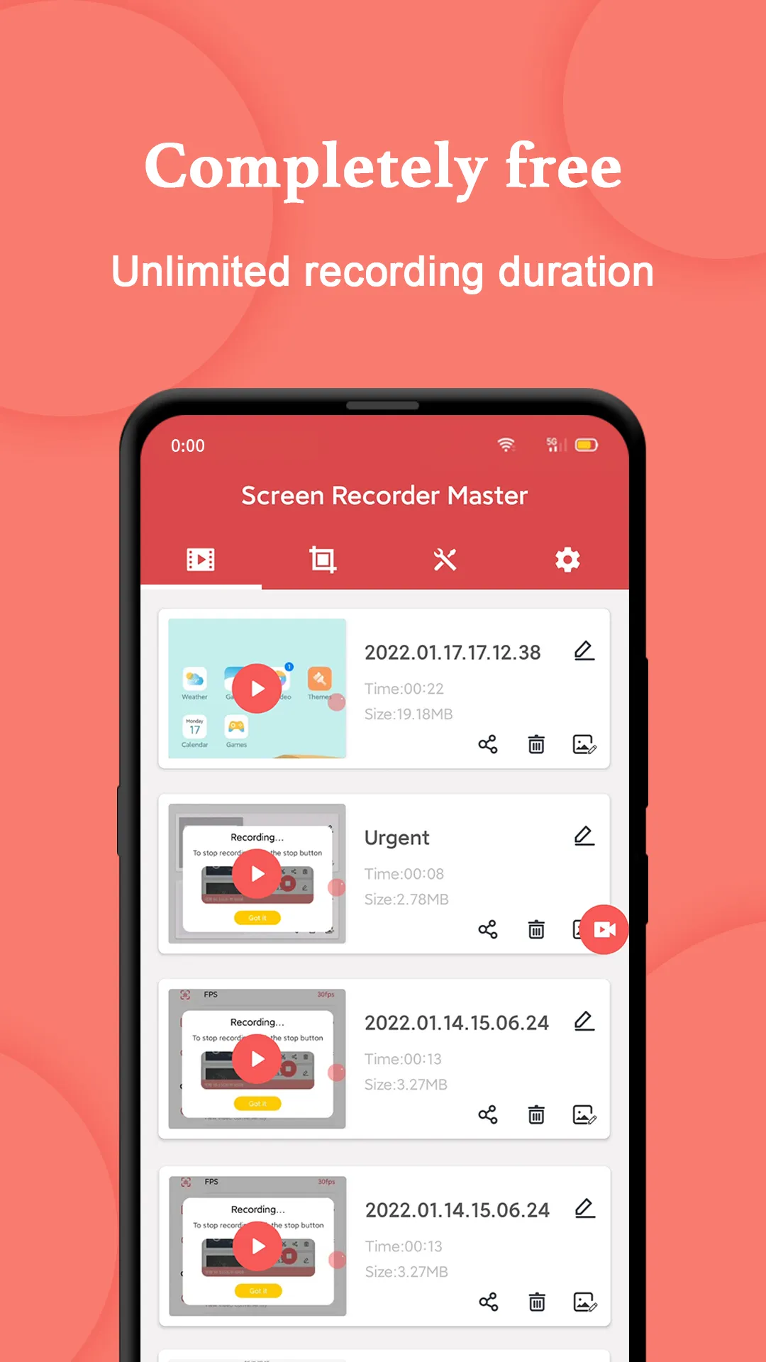 Screen Recorder With Audio | Indus Appstore | Screenshot