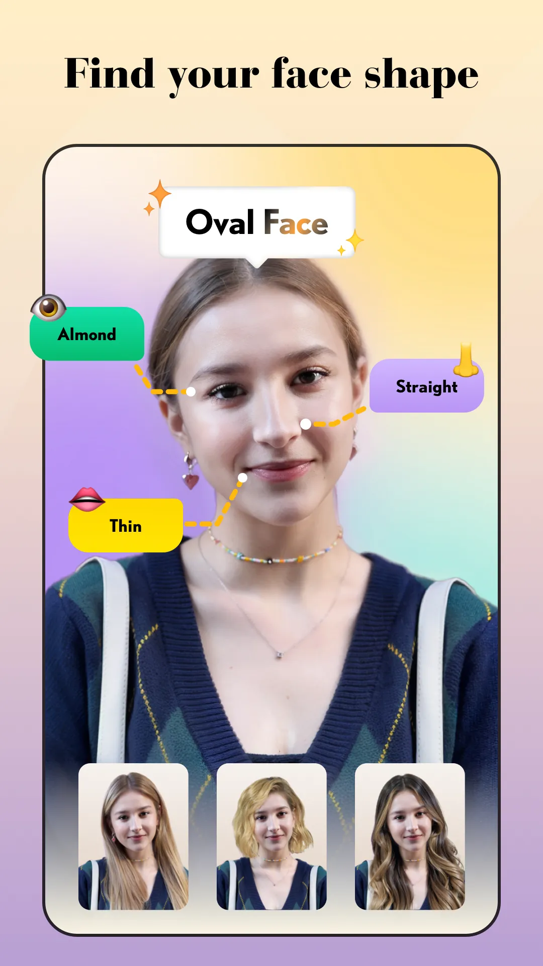 LOOX: AI Hair, Face Shape Test | Indus Appstore | Screenshot