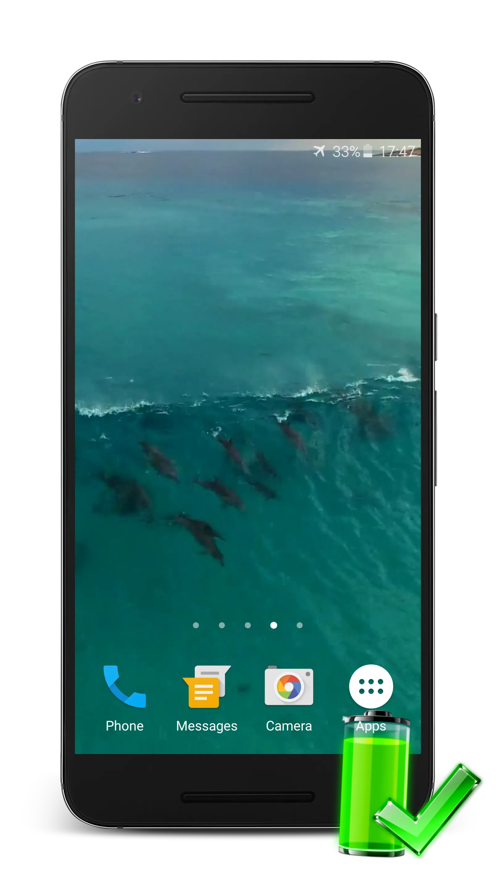 Dolphins Video Live Wallpaper | Indus Appstore | Screenshot