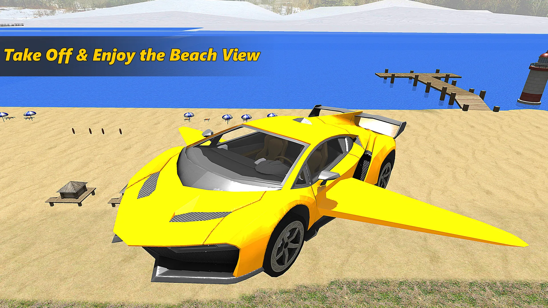 Real Flying Car Simulator | Indus Appstore | Screenshot