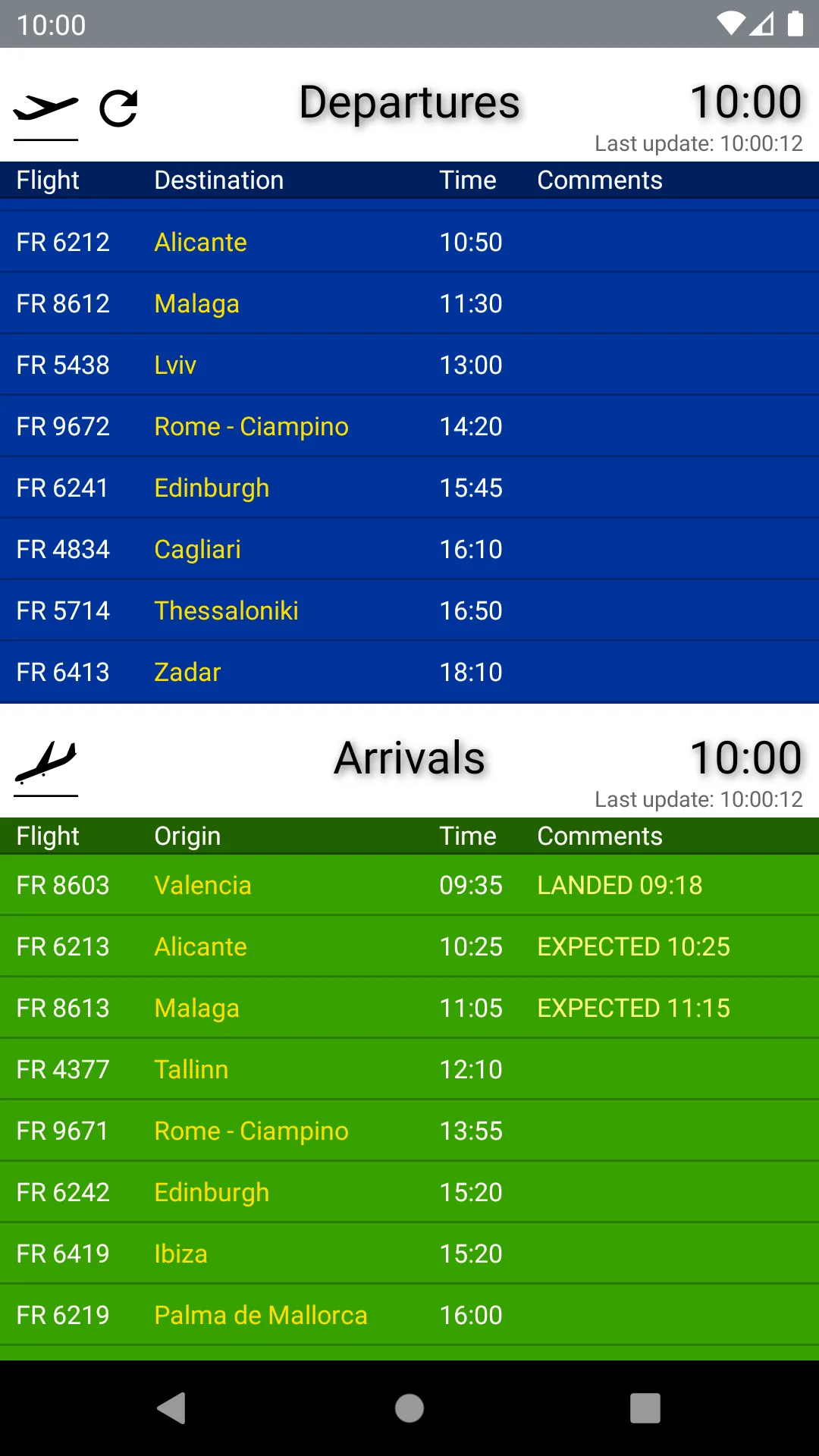 Airport Weeze Flight Info | Indus Appstore | Screenshot