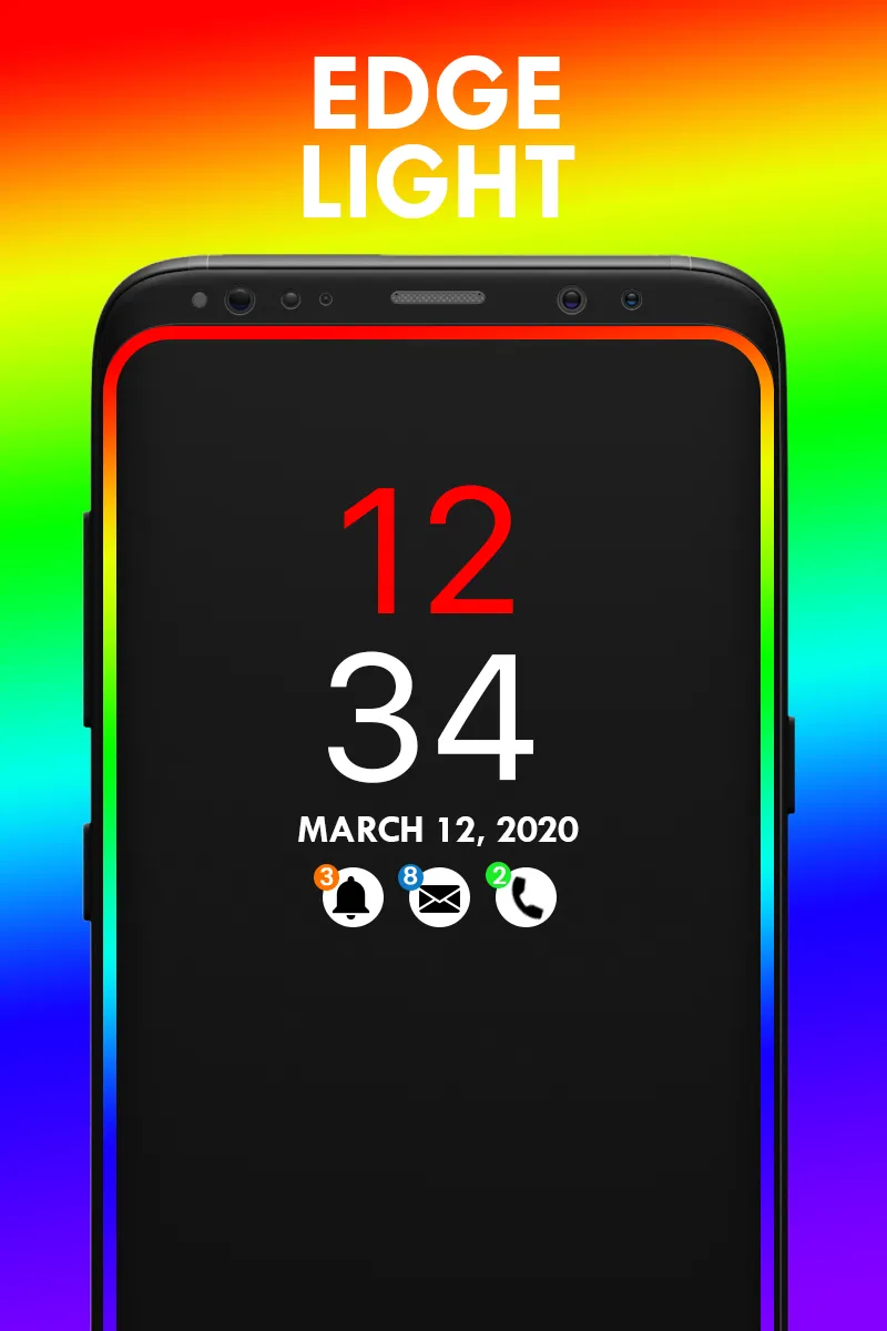 Always On Display: Edge Light | Indus Appstore | Screenshot