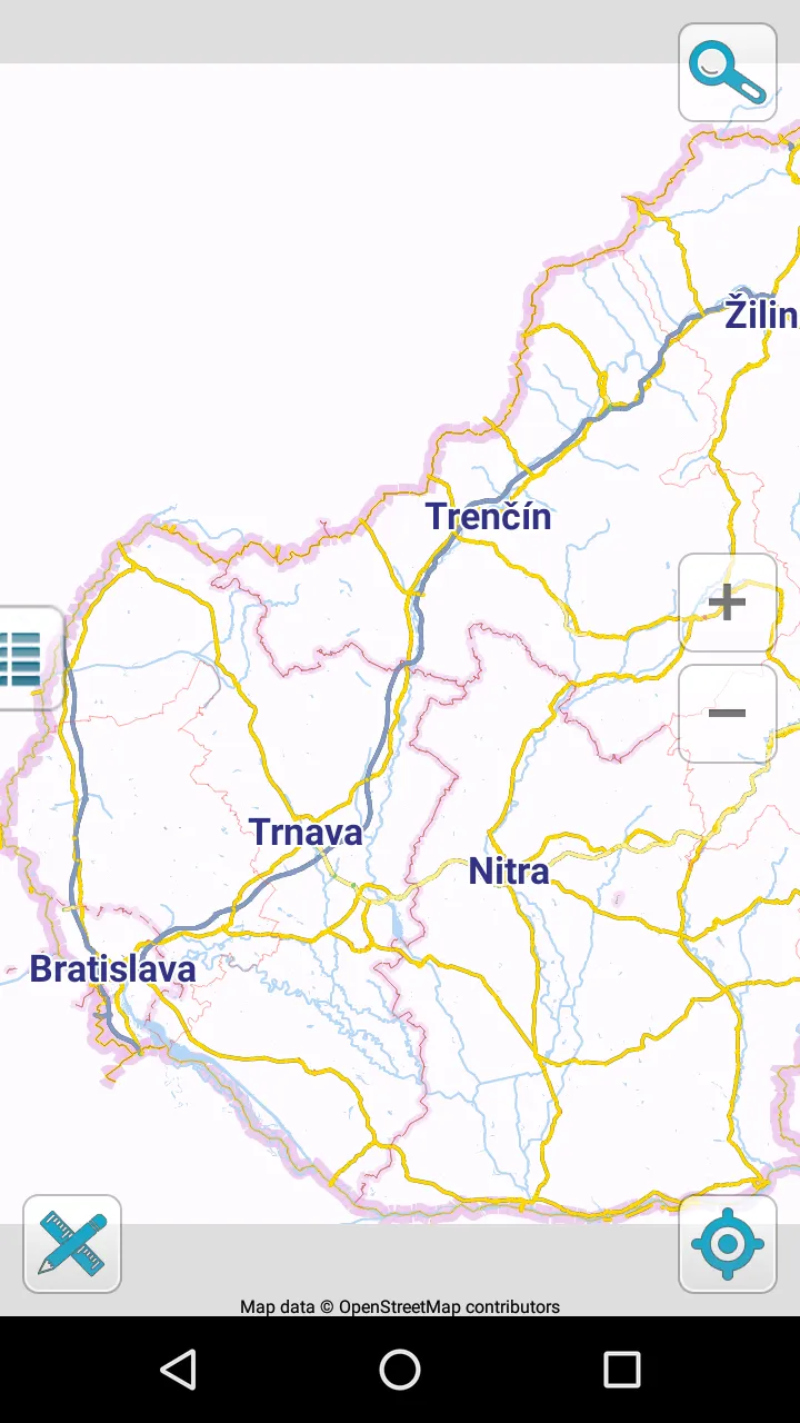 Map of Slovakia offline | Indus Appstore | Screenshot