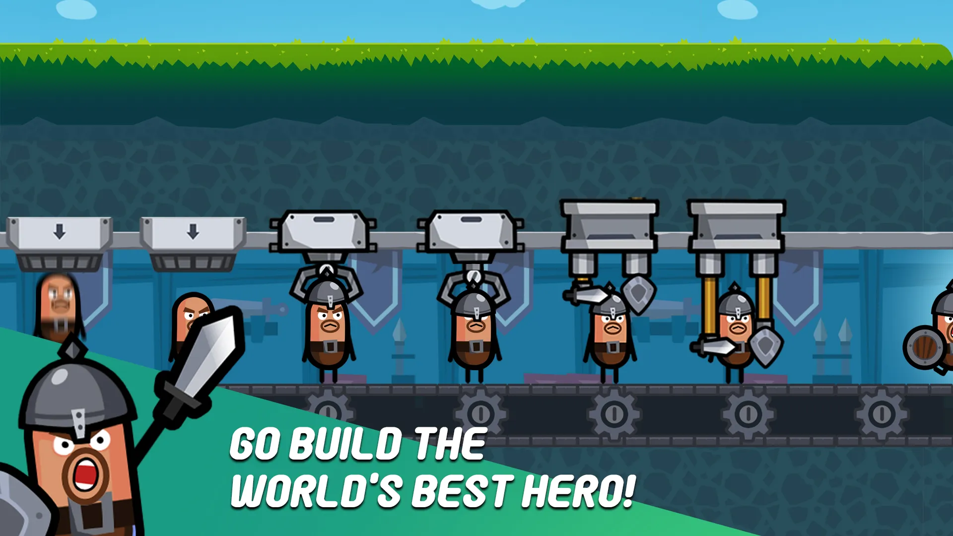 Hero Factory - Idle tycoon | Indus Appstore | Screenshot