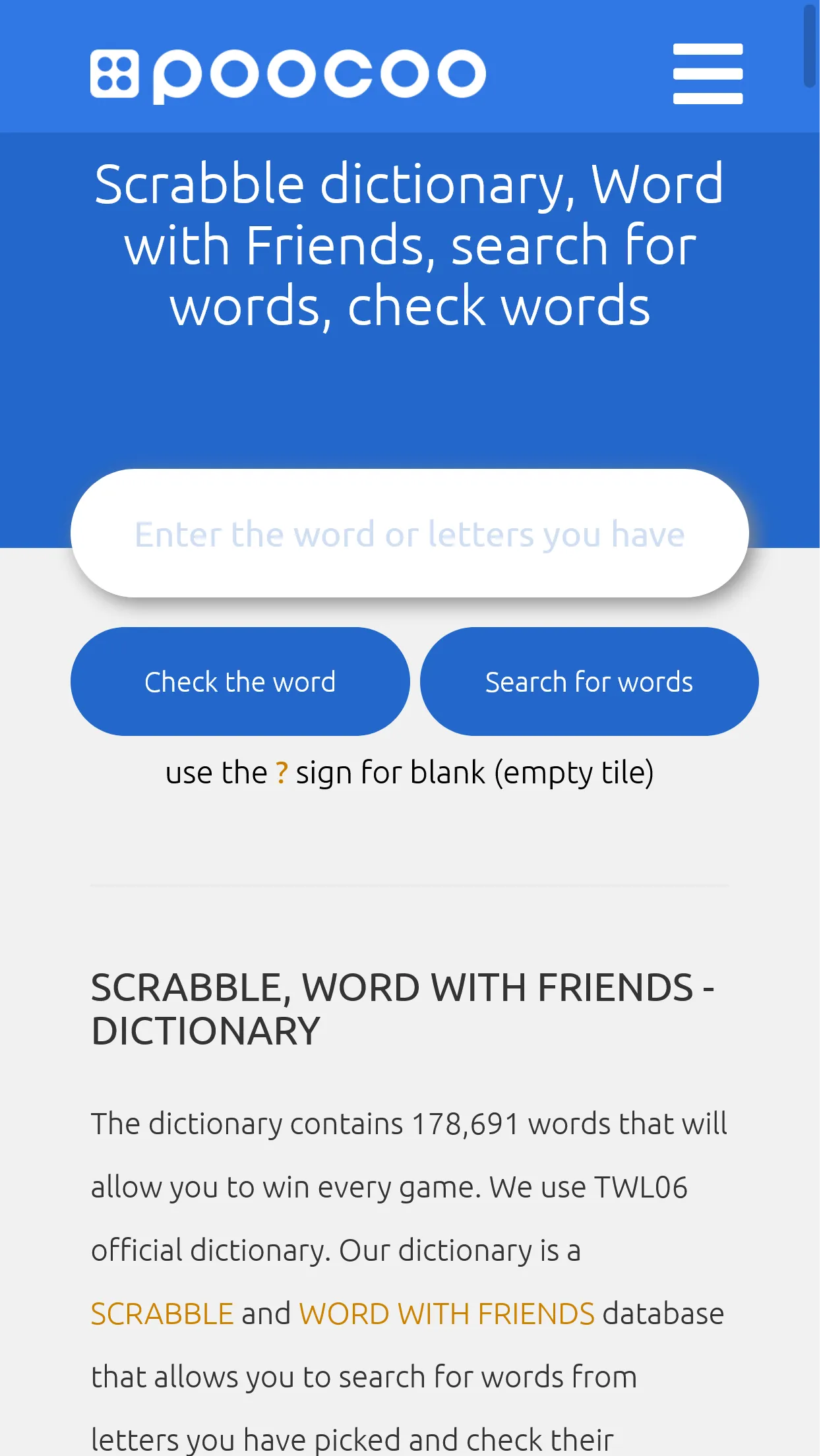 Scrabble, Word with Friends di | Indus Appstore | Screenshot