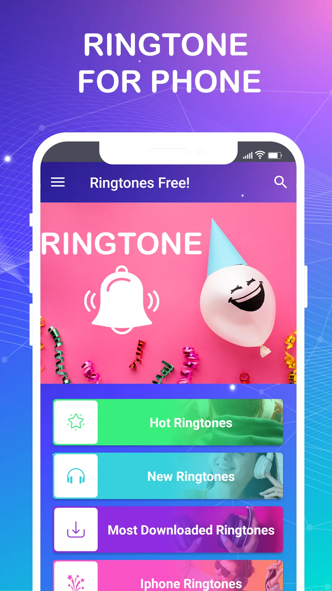 Ringtones For Phone | Indus Appstore | Screenshot