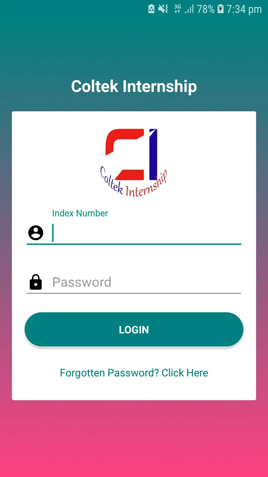 Coltek Internship | Indus Appstore | Screenshot