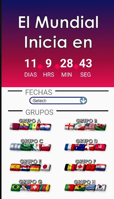 Fixture Mundial | Indus Appstore | Screenshot