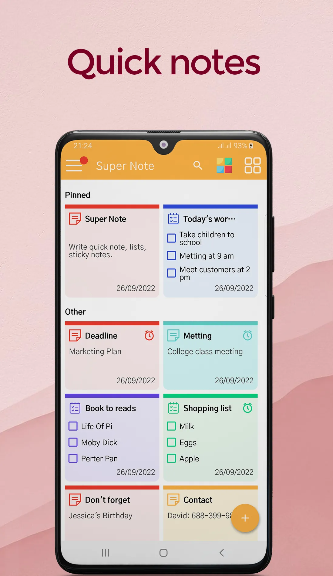 Super Note - Notepad, Notebook | Indus Appstore | Screenshot