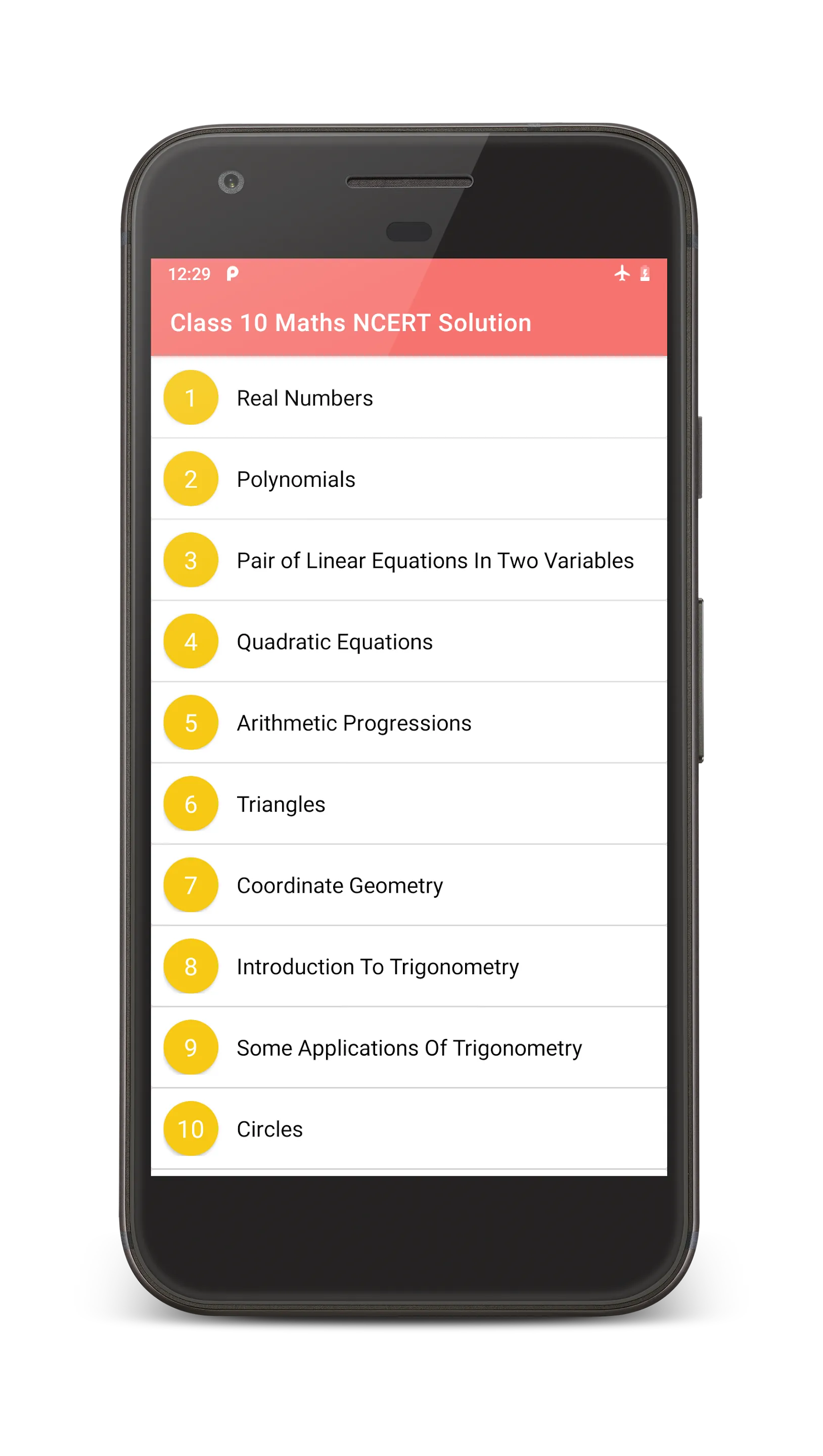 Class 10 Maths NCERT Solution | Indus Appstore | Screenshot