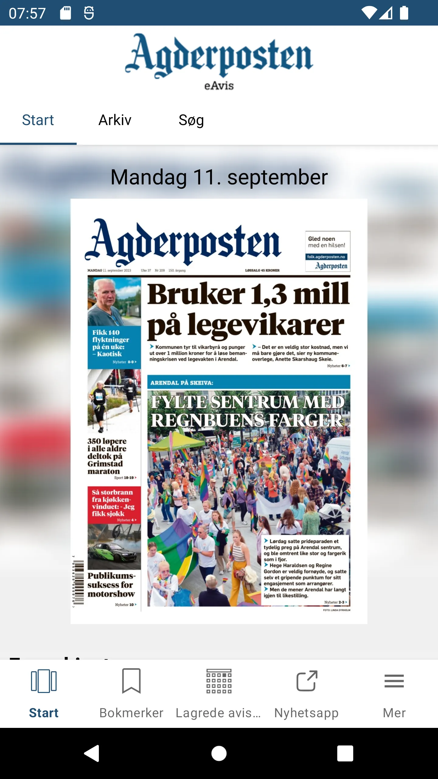 Agderposten eAvis | Indus Appstore | Screenshot