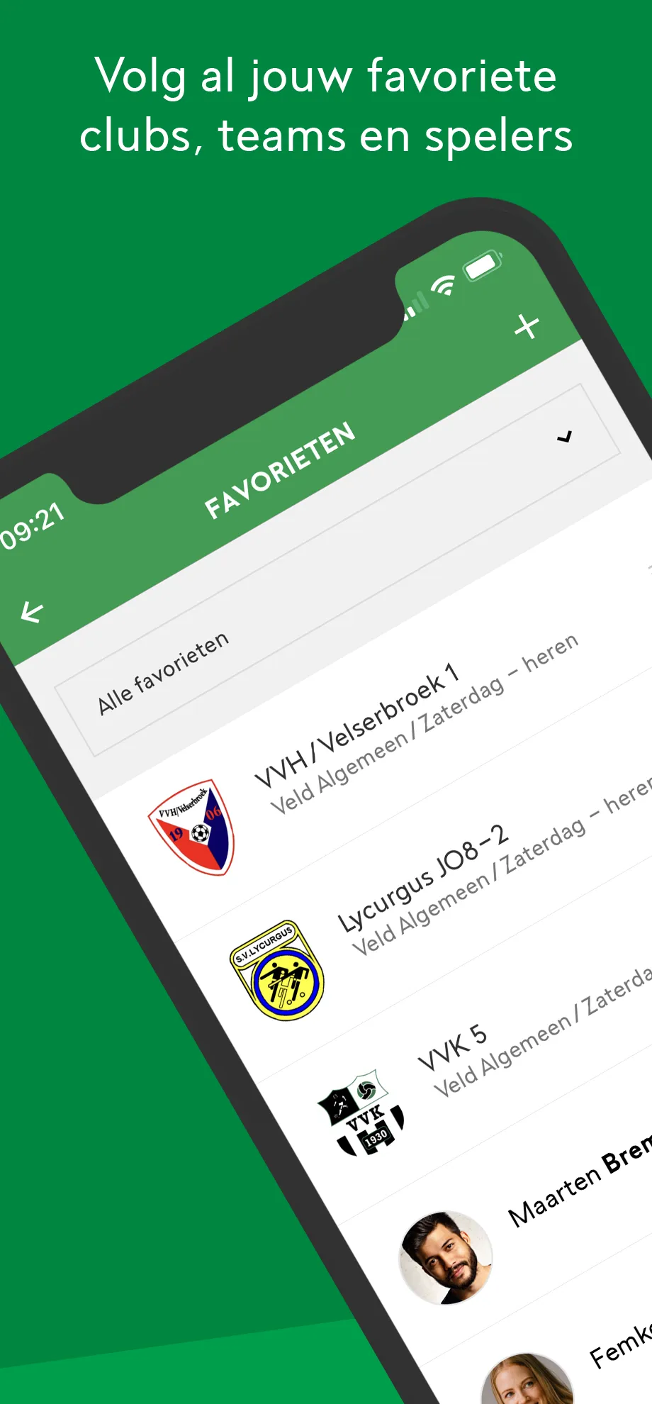 Voetbal.nl | Indus Appstore | Screenshot