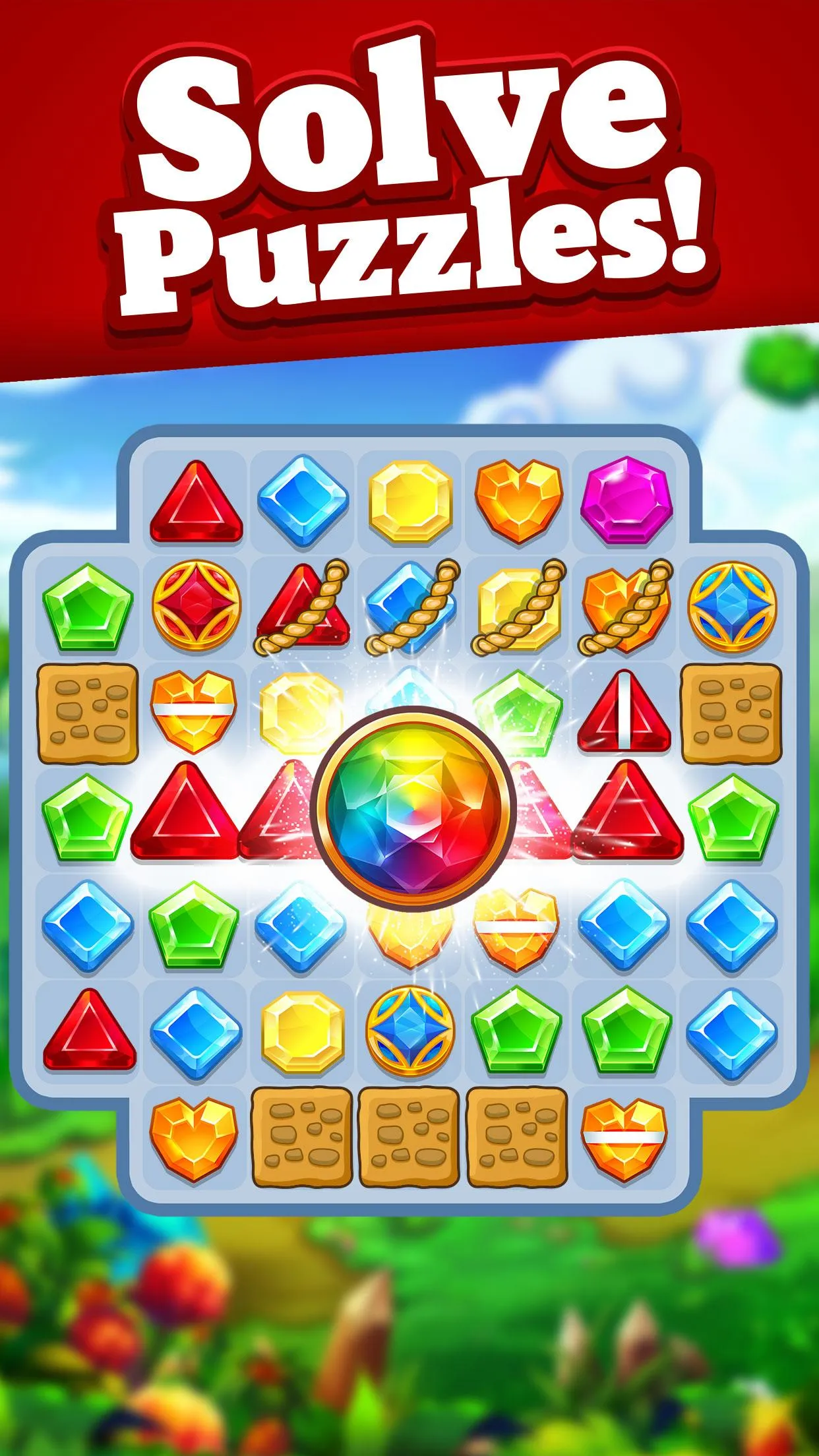 Gem & Jewel Blast Match 3 Game | Indus Appstore | Screenshot