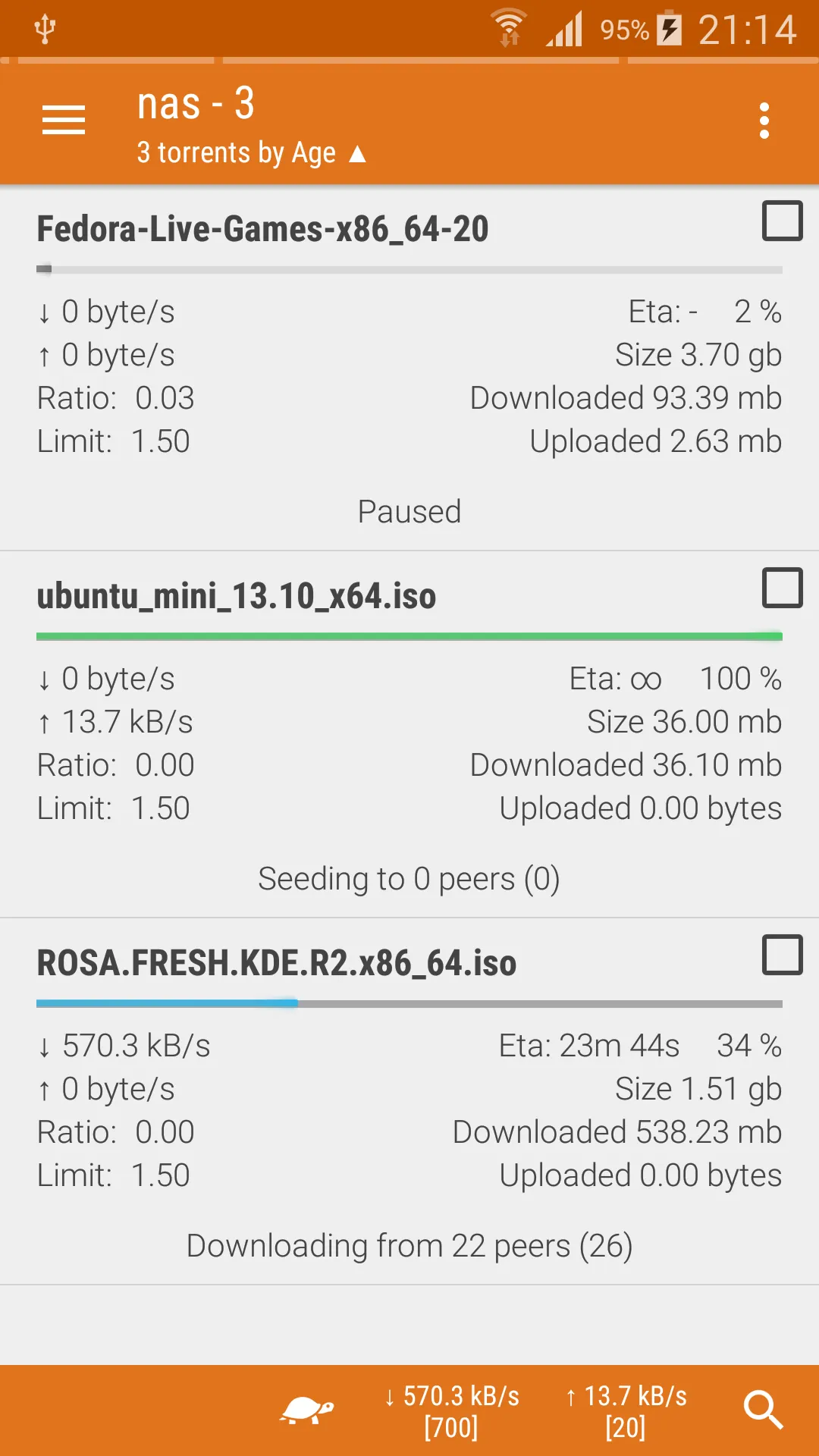 Torrnado - Transmission Remote | Indus Appstore | Screenshot