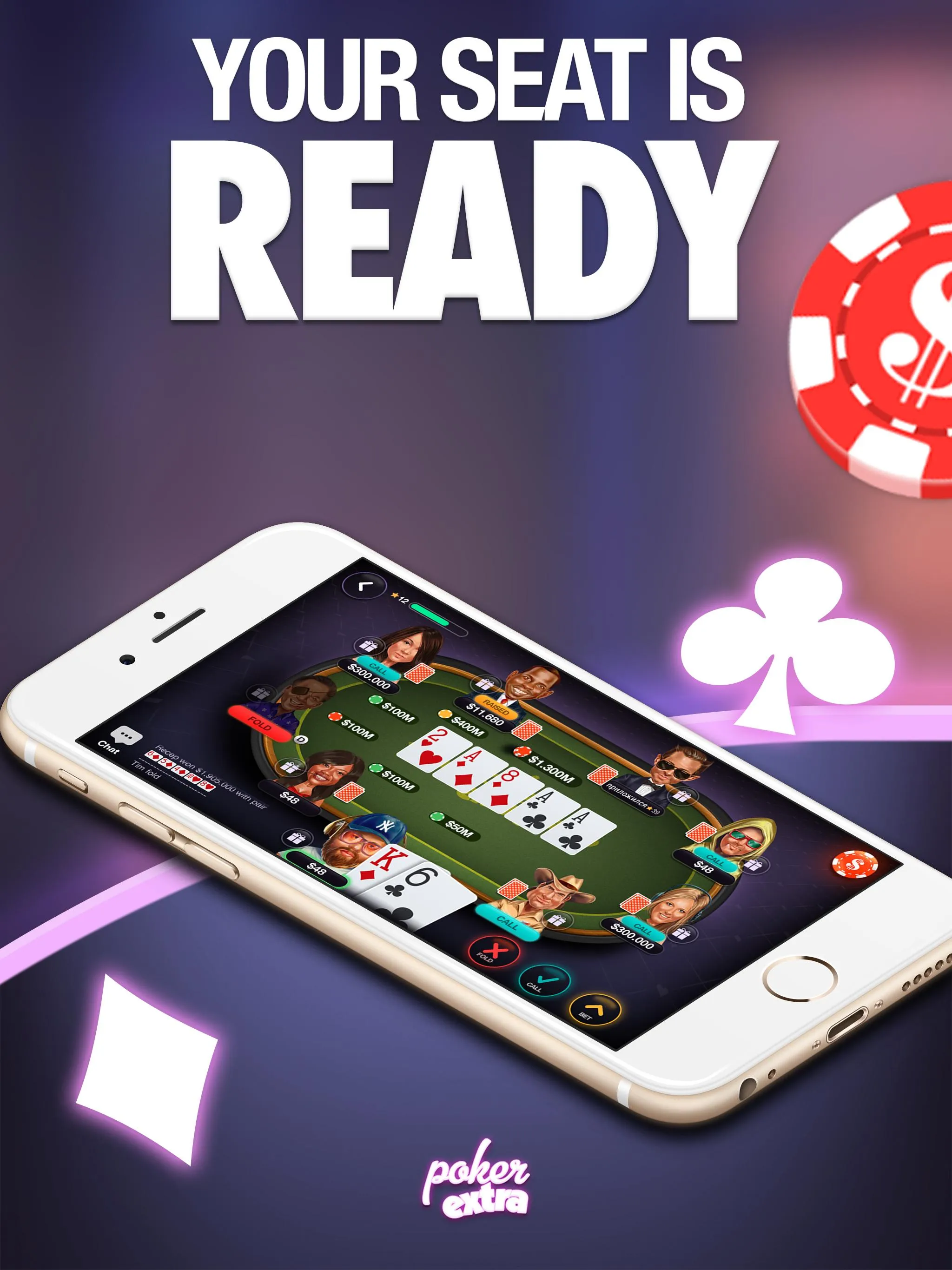 Poker Extra: Texas Holdem Game | Indus Appstore | Screenshot