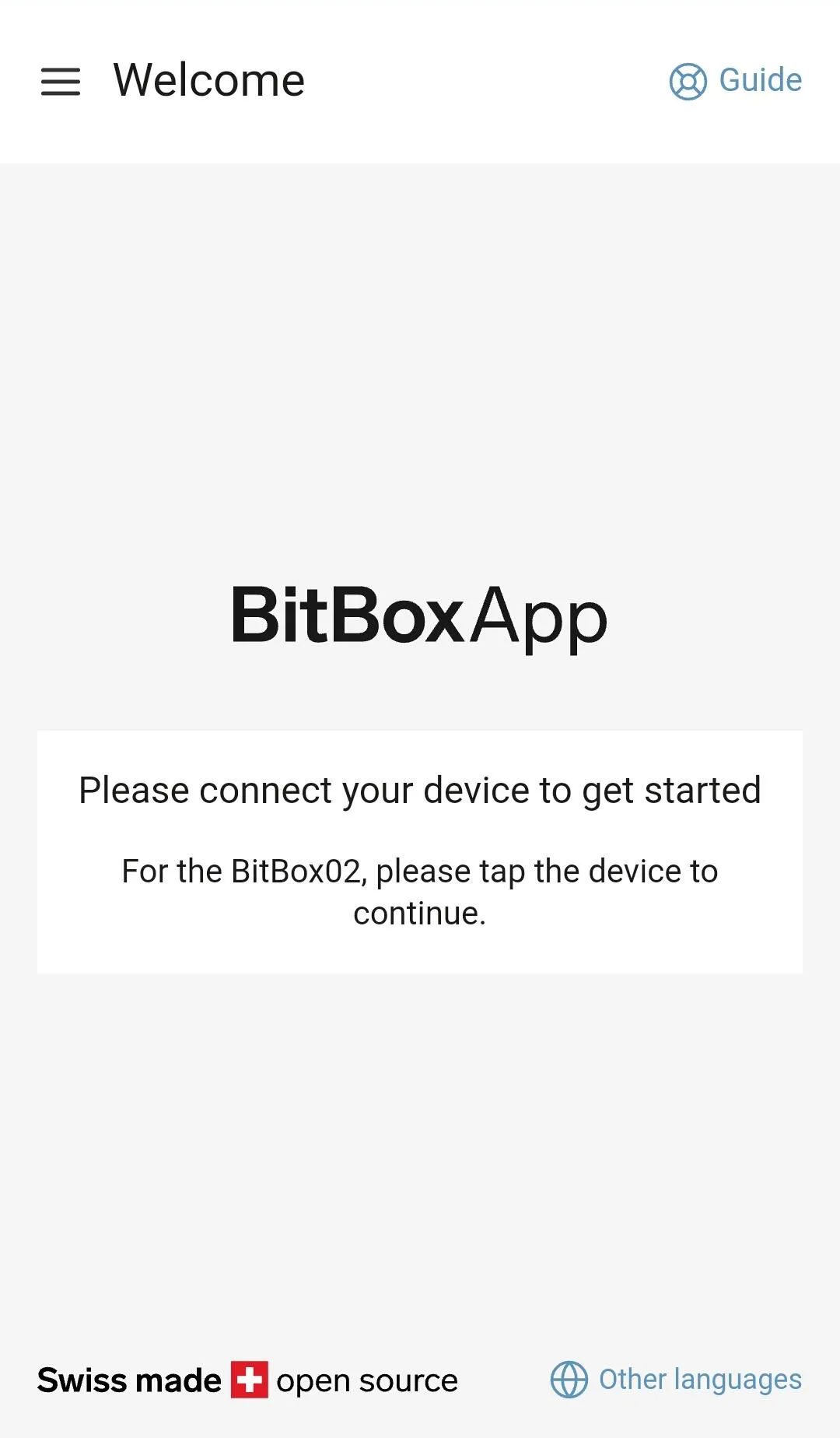 BitBoxApp | Indus Appstore | Screenshot