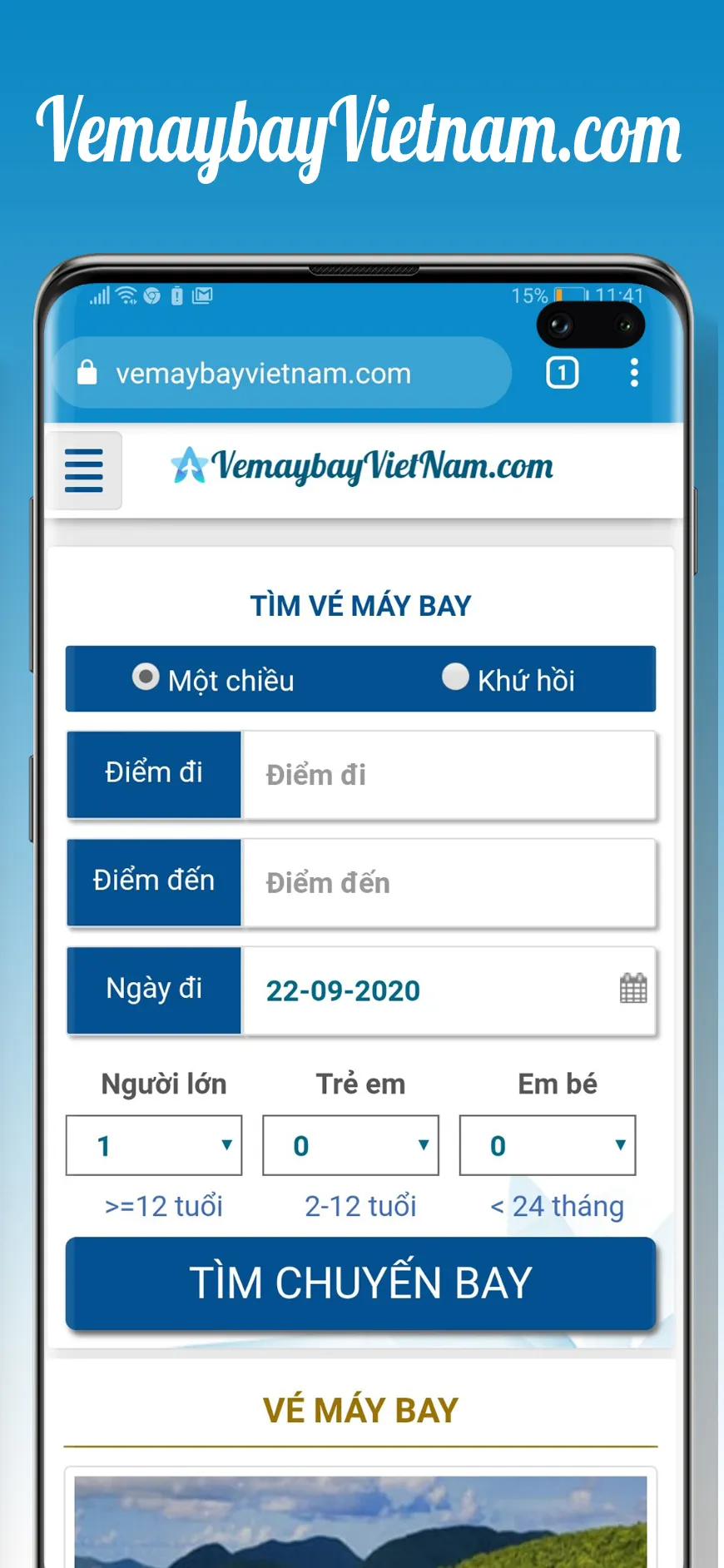 Vé Máy Bay Việt Nam | Indus Appstore | Screenshot