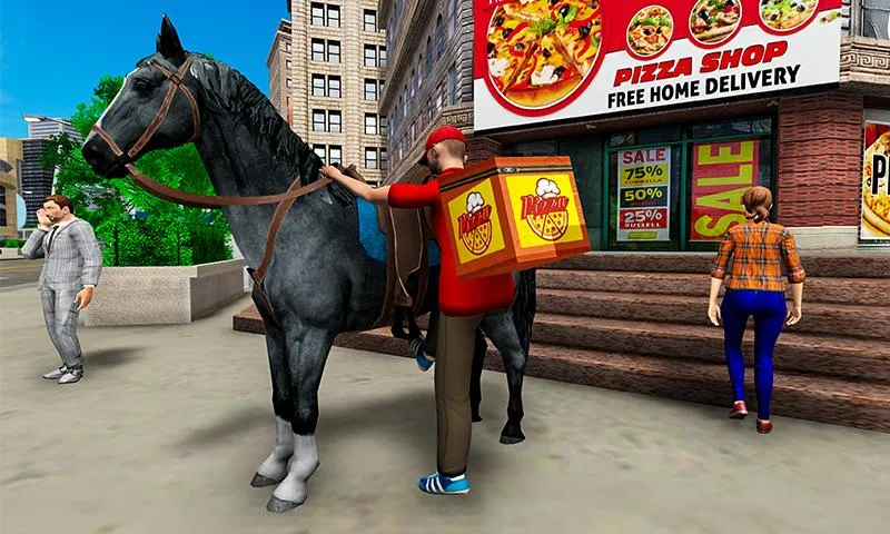 Mounted Horse Riding Pizza | Indus Appstore | Screenshot