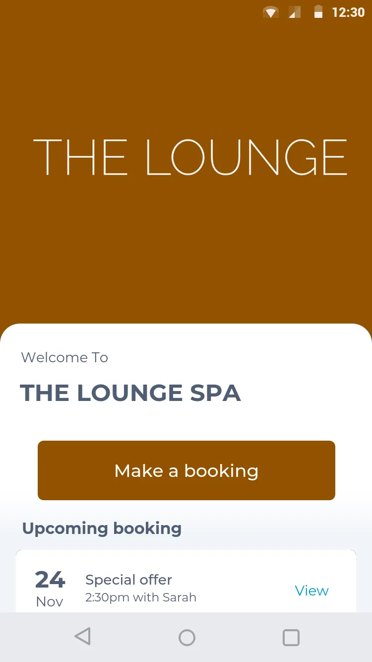 THE LOUNGE SPA | Indus Appstore | Screenshot