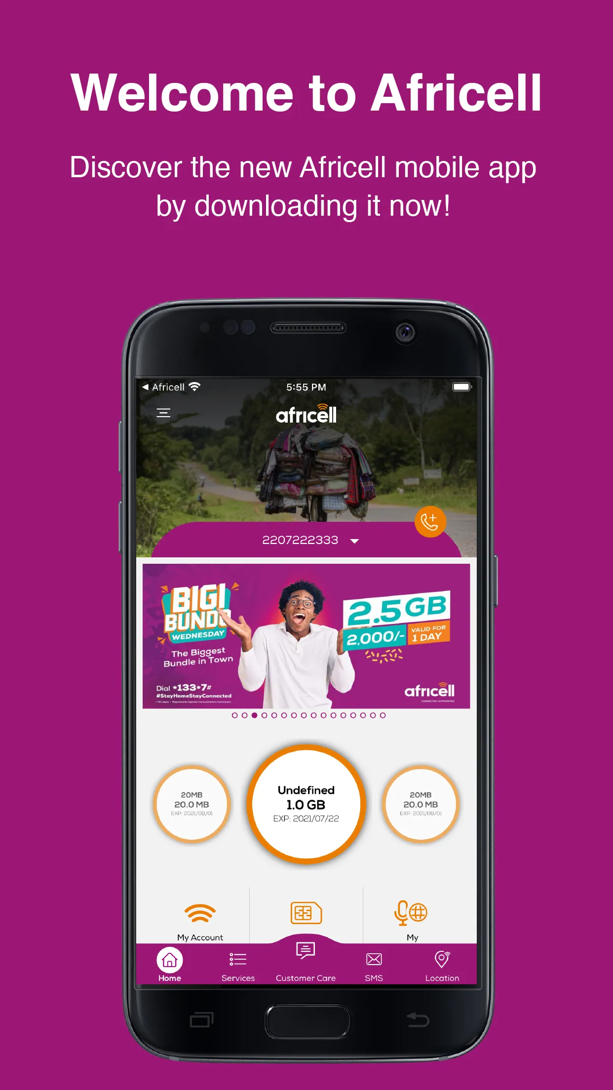 MyAfricell GM | Indus Appstore | Screenshot