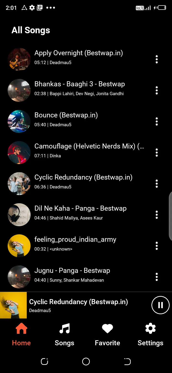 Music Player For Samsung | Indus Appstore | Screenshot