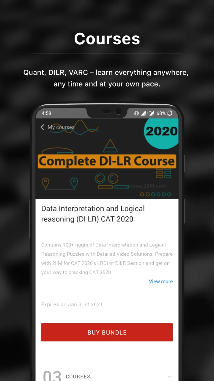 CAT Preparation 2IIM | Indus Appstore | Screenshot