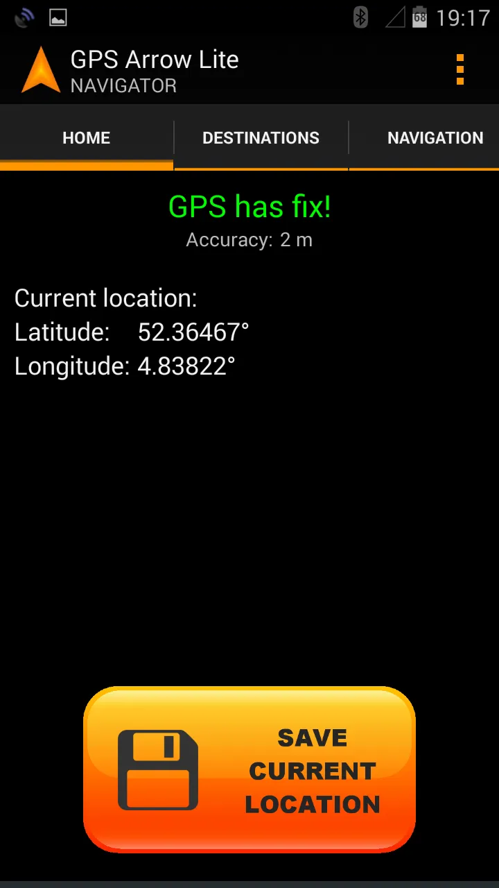 GPS Arrow Navigator LITE | Indus Appstore | Screenshot