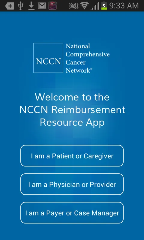 NCCN Reimbursement Resource | Indus Appstore | Screenshot