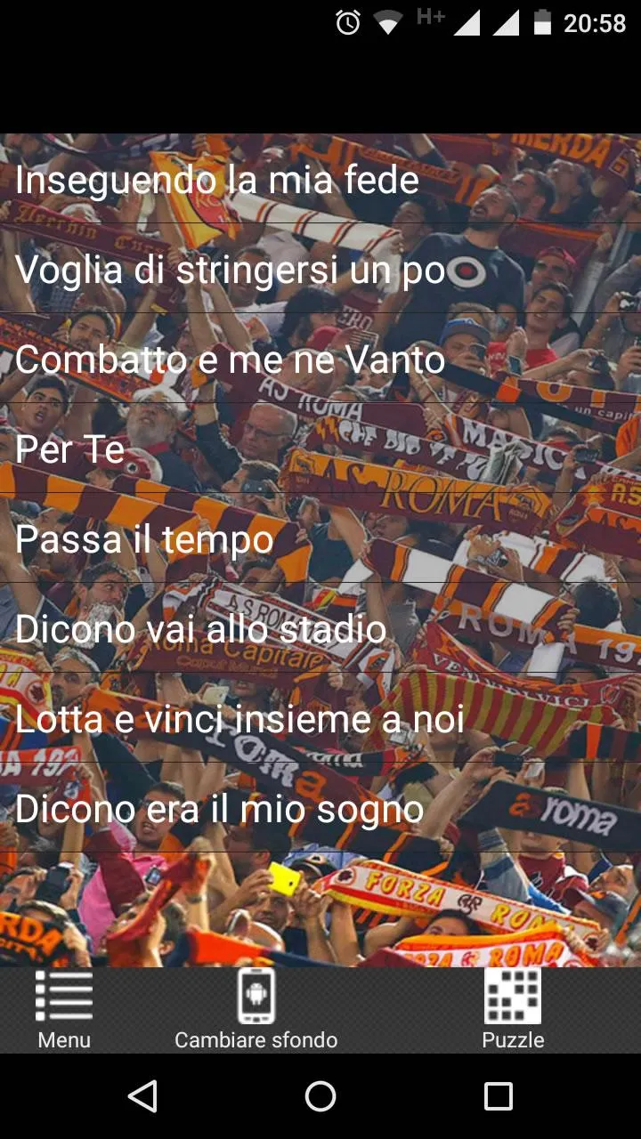 Curva Sud - Canzoni del Tifosi | Indus Appstore | Screenshot