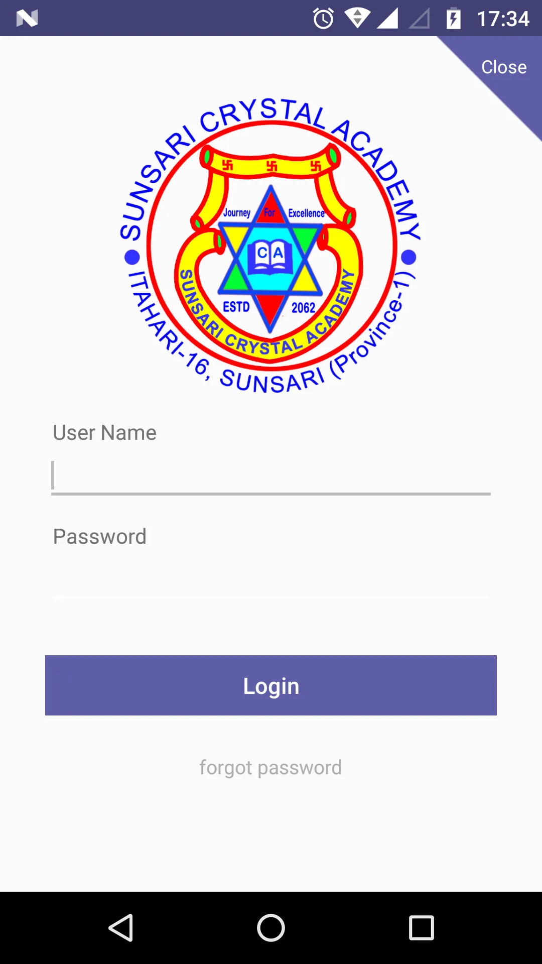 Sunsari Crystal Academy | Indus Appstore | Screenshot