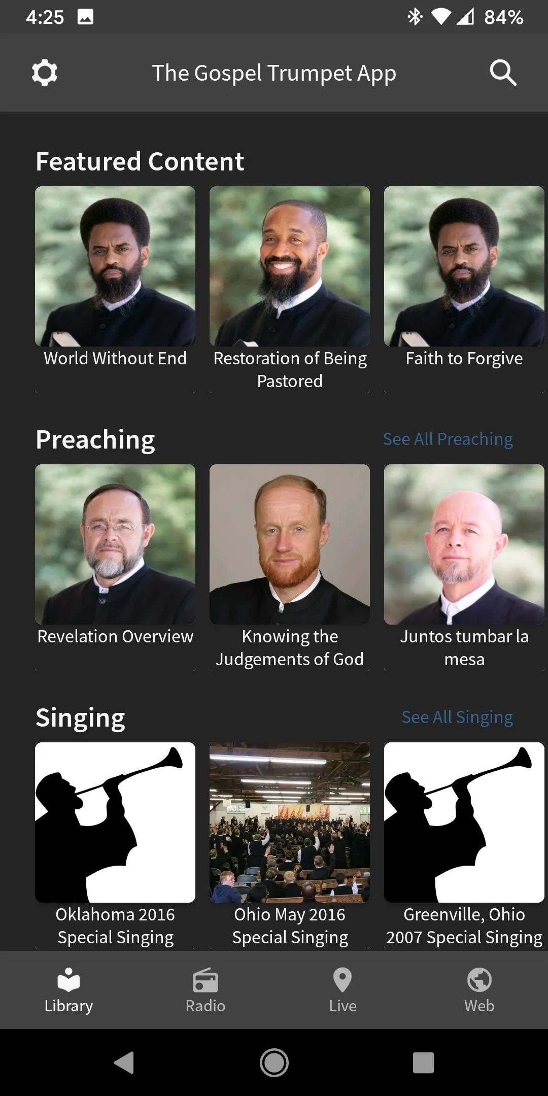 The Gospel Trumpet App | Indus Appstore | Screenshot