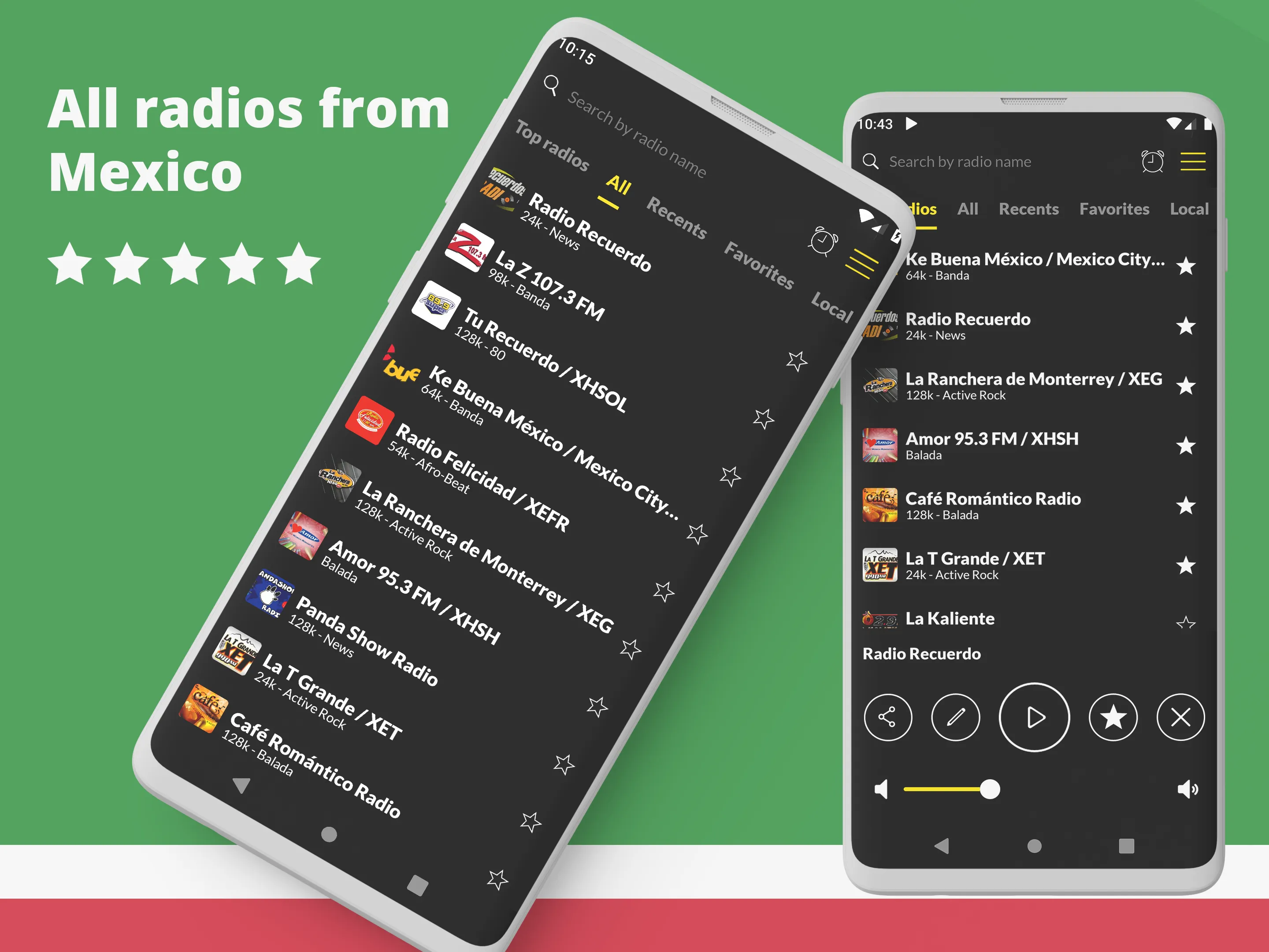 Radio Mexico FM | Indus Appstore | Screenshot