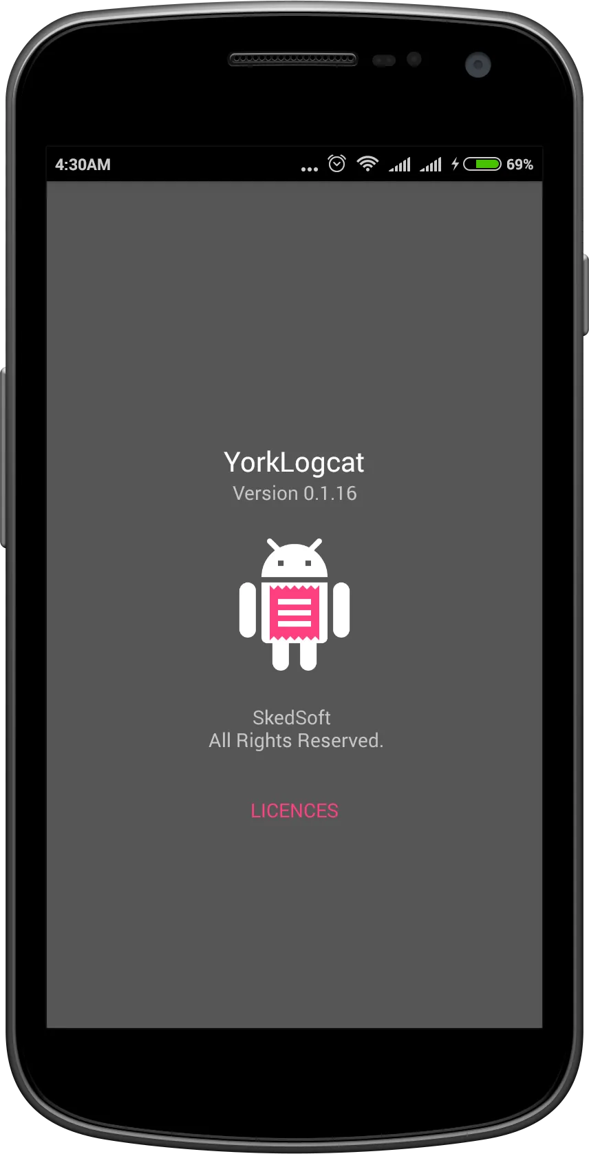 York Logcat | Indus Appstore | Screenshot